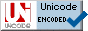 Unicode (UTF-8) encoded